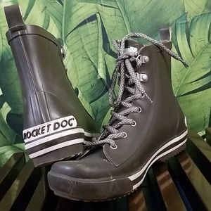 🆕 RocketDog Rainy Sneaker Rain Boot in Olive